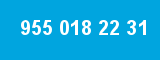 955 018 22 31 955 018 22 31
